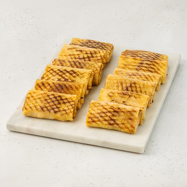 Блинчики с креветкой и крабом