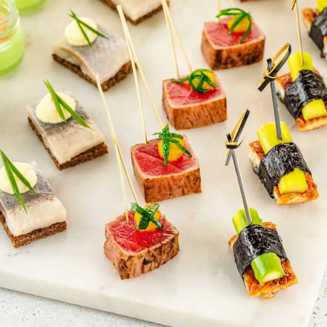 Сет канапе из морских деликатесов